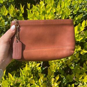 Vintage Coach Large Cosmetic Case